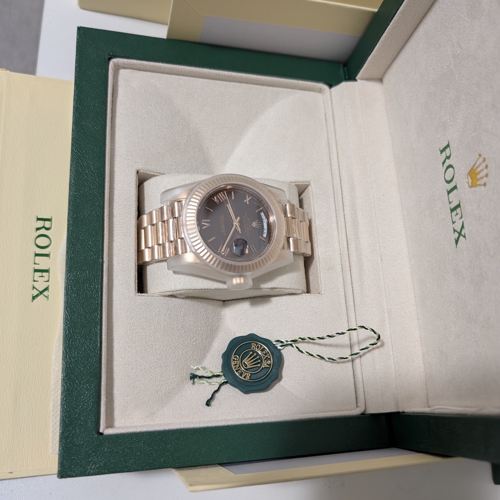 Rolex Rose Gold Day Date 40 Watch